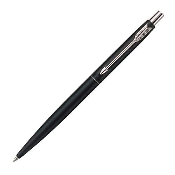 Cover Art for 8901198460848, New Parker Classic Matte Black Ballpoint / Ball Pen Matt Chrome with Blue Refill by Unknown