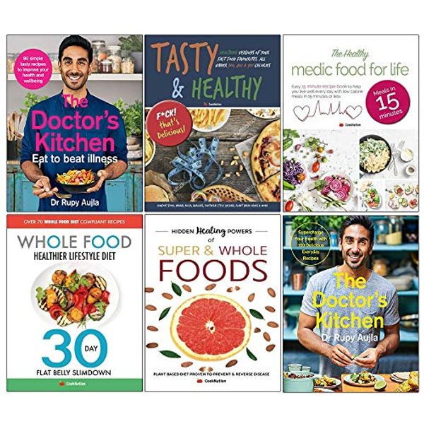 Cover Art for 9789123787036, The Doctors Kitchen Eat to Beat Illness, Tasty and Healthy, Healthy Medic Food for Life, Whole Food Healthier Lifestyle Diet, Hidden Healing Powers, Doctors Kitchen 6 Books Collection Set by Dr. Rupy Aujla, CookNation
