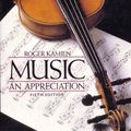 Cover Art for 9780070336773, Music: an Appreciation by Roger Kamien