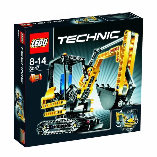 Cover Art for 5702014601666, Compact Excavator Set 8047 by Lego