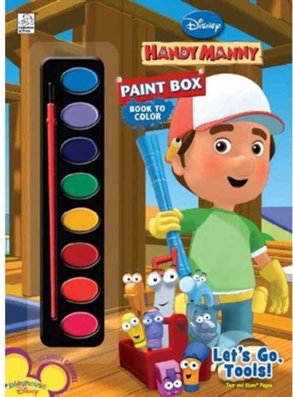 Cover Art for 9781403754943, Disney Handy Manny: Let's Go, Tools! Paint Box Book to Color (Handy Manny (Dalmatian Press)) by 