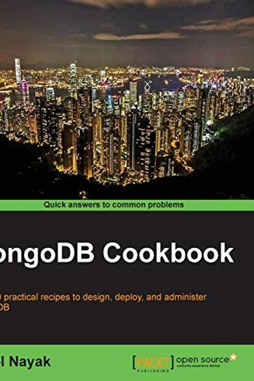 Cover Art for 9781782161943, MongoDB Cookbook by Amol Nayak