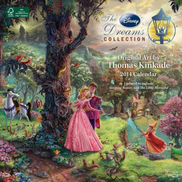 Cover Art for 9781449435554, Thomas Kinkade: The Disney Dreams Collection 2014 Wall Calendar by Thomas Kinkade