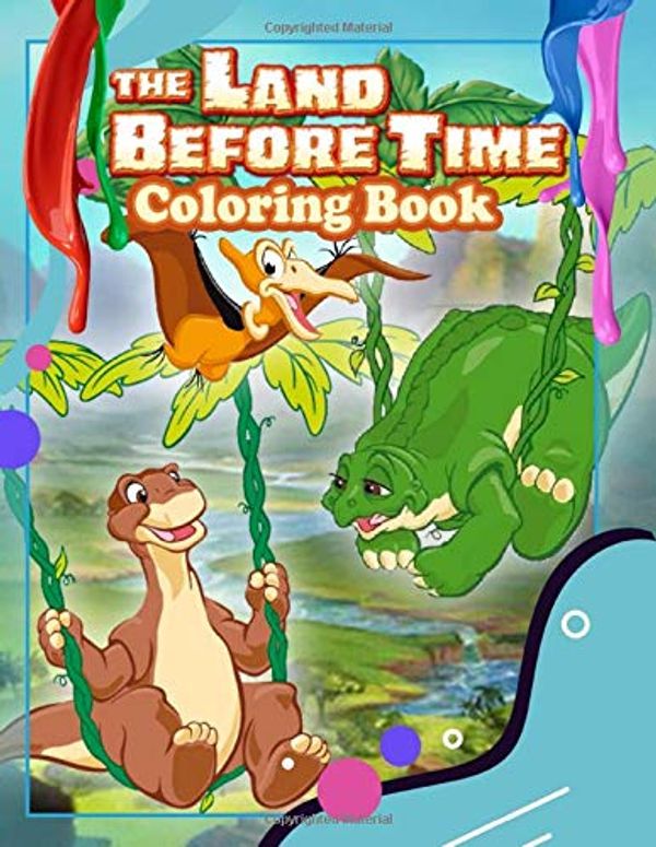 The Land Before Time Coloring Book The Land Before Time Jumbo Coloring