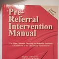 Cover Art for 0878372201413, Pre-Referral Intervention Manual-Fourth Edition by Kathy Cummins Wunderlich, Stephen B. McCarney