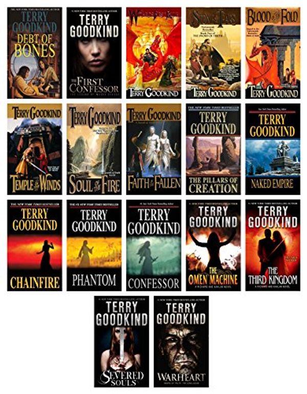 Cover Art for 0719534867125, Terry Goodkind Sword of Truth Complete 17 Volume Set: by Terry Goodkind