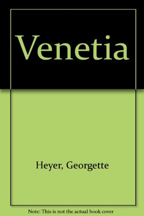 Cover Art for 9780434328246, Venetia by Georgette Heyer