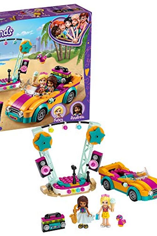 Cover Art for 0673419319751, LEGO Friends Andrea’s Car & Stage Playset 41390 Building Kit, Includes a Toy Car and a Toy Bird, New 2020 (240 Pieces) by Unknown