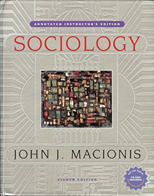 Cover Art for 9780130184955, Sociology by John J. Macionis