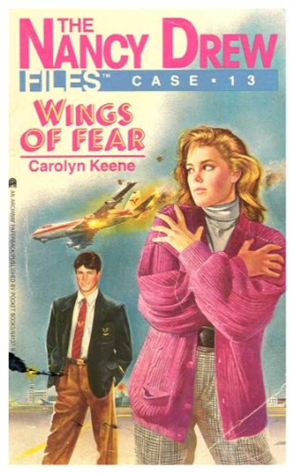 Cover Art for B00EMDKTSE, Wings of Fear (Nancy Drew Files Book 13) by Carolyn Keene