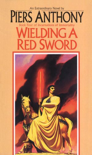 Cover Art for 9780345322210, Wielding a Red Sword by Piers Anthony