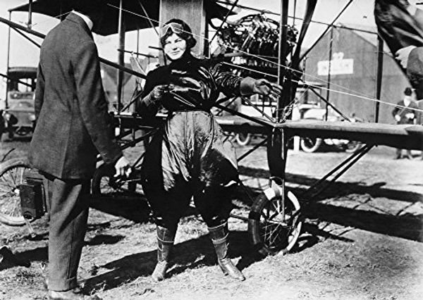 Cover Art for 7434325998989, Blanche Scott (1885-1970) Nblanche Stuart Scott American Aviator Photographed in Front of Her Biplane 1910 Poster Print by (24 x 36) by Unknown