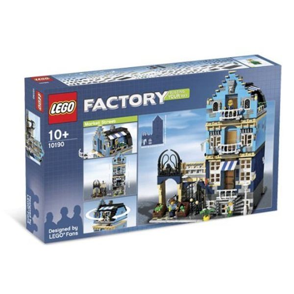 Cover Art for 5702014515437, Market Street Set 10190 by Lego