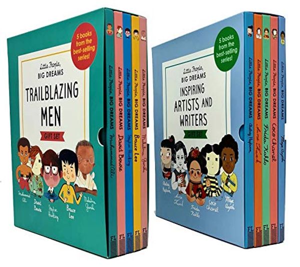 Cover Art for 9789124031640, Little People, Big Dreams Trailblazing Men and Inspiring Artists And Writers 10 Books Collection Box Gift Set (Stephen Hawking,Bruce Lee,David Bowie,Muhammad Ali,Mahatma Gandhi,Maya Angelou and More) by Maria Isabel Sanchez Vegara, Lisbeth Kaiser