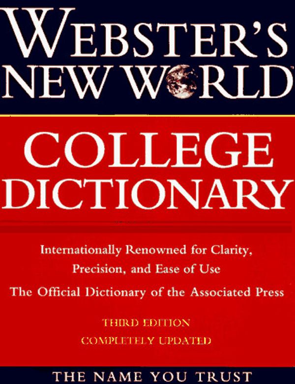Cover Art for 9780028616735, Webster's New World College Dictionary by Websters New World