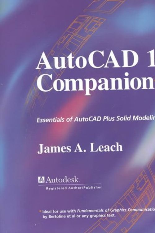 Cover Art for 9780256266924, AutoCad 14 Companion by James A. Leach