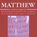 Cover Art for 9780567082497, Matthew, A Shorter Commentary by Dale C. Allison