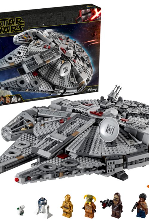 Cover Art for 5702016370799, Millennium Falcon Set 75257 by LEGO