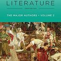 Cover Art for 9780393603095, Norton Anthology of English Literature Major      Authors 10E Volume B by Stephen Greenblatt