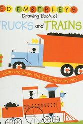 Cover Art for 9780756958916, Ed Emberley's Drawing Book of Trucks and Trains by Ed Emberley