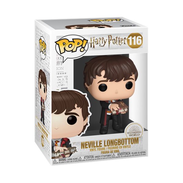 Cover Art for 0889698480680, Harry Potter: Neville (with Monster Book) - Pop! Vinyl Figure by Funko