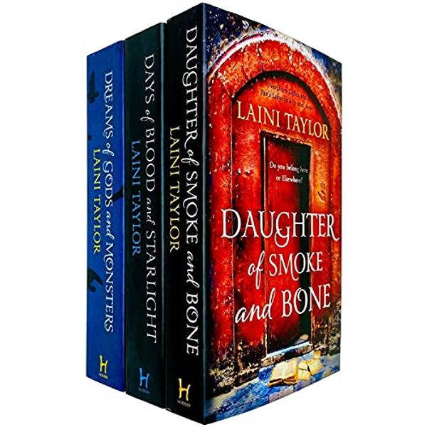 Cover Art for 9781529350760, Daughter of Smoke and Bone Trilogy Series 3 Books Collection Set by Laini Taylor (Daughter of Smoke and Bone, Days of Blood and Starlight & Dreams of Gods and Monsters) by Laini Taylor