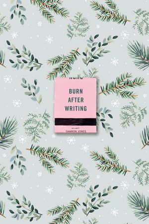 Cover Art for 9780593543030, Burn After Writing (Winter Leaves) by Sharon Jones