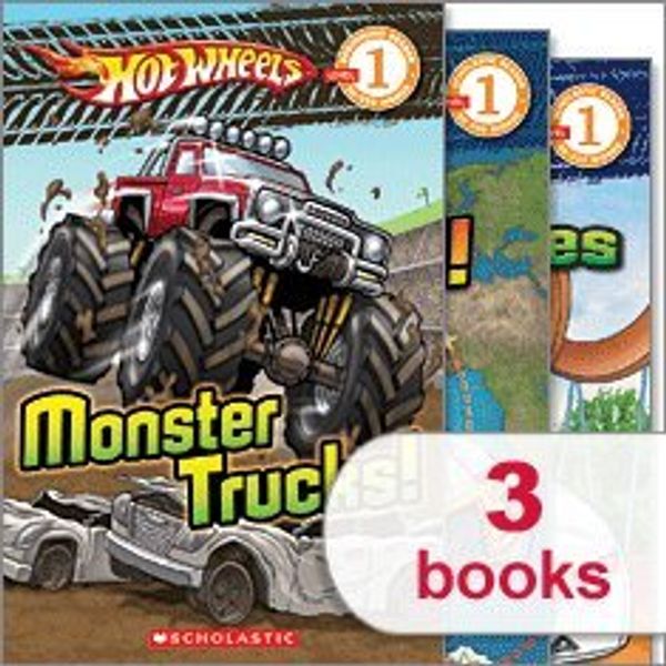 Cover Art for 9780545330473, Hot Wheels Reader Pack (3 Books) (Scholastic Reader Level 1, Monster Trucks!; Race the World!; Wild Rides) by Ace Landers