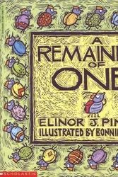 Cover Art for 9780590127059, A Remainder of One by Elinor J Pinczes