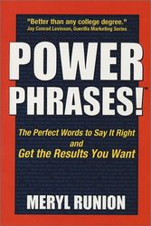Cover Art for 9780971443723, Power Phrases by Meryl Runion