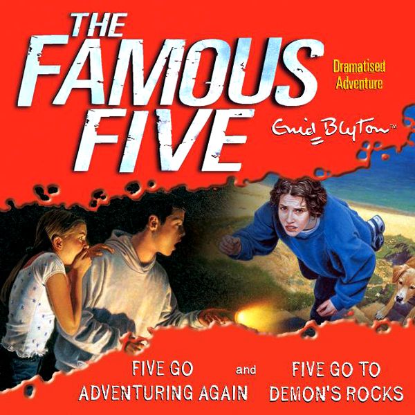 Cover Art for B004EW5S70, Famous Five: 'Five Go Adventuring Again' & 'Five Go to Demons Rocks' by Unknown