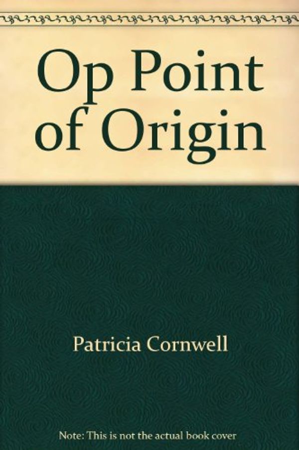 Cover Art for 9780399147692, Pt2 Point of Origin by Patricia Cornwell