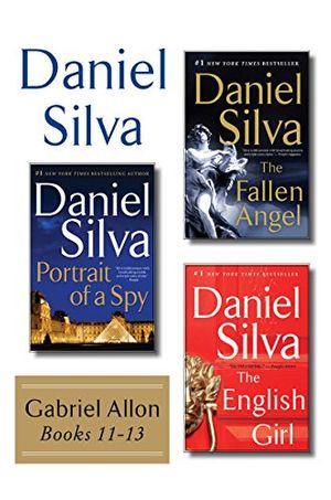 Cover Art for B00LEYI3UK, Daniel Silva's Gabriel Allon Collection, Books 11 - 13: Portrait of a Spy, The Fallen Angel, and The English Girl by Daniel Silva