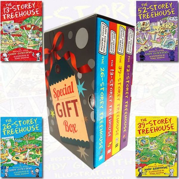 Cover Art for 9789123507634, Andy Griffiths The Treehouse Series Collection 4 Books Bundle Gift Wrapped Slipcase Specially For You by Andy Griffiths