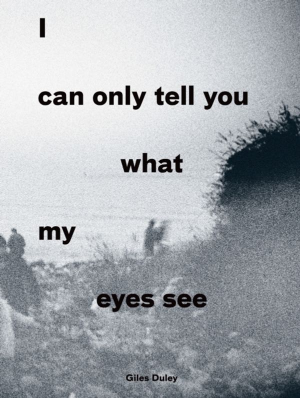 Cover Art for 9780863561795, I Can Only Tell You What My Eyes See by Giles Duley