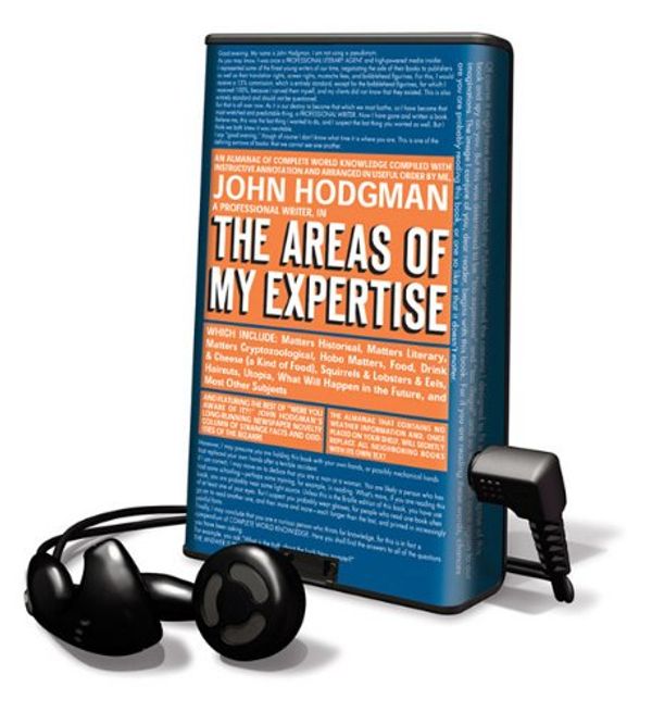 Cover Art for 9781616377045, The Areas of My Expertise by John Hodgman