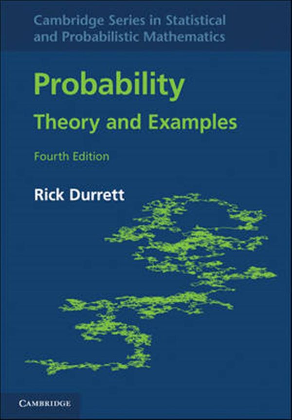 Cover Art for 9780521765398, Probability by Rick Durrett