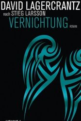 Cover Art for 9783453271005, Vernichtung: Roman by David Lagercrantz