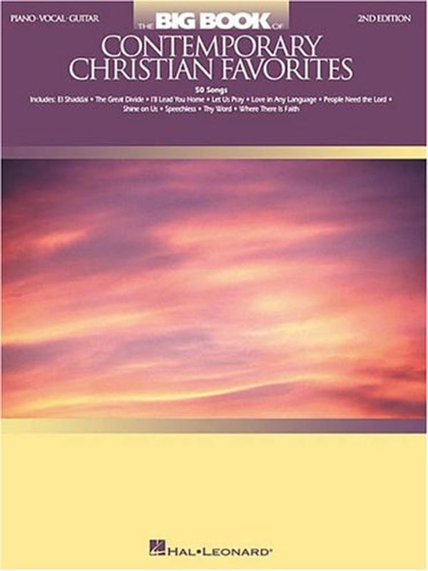 Cover Art for 0073999124200, The Big Book of Contemporary Christian Favorites: Piano/Vocal/Guitar (Big Book (Hal Leonard)) by Hal Leonard Corp.