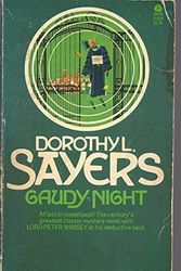 Cover Art for 9780380012077, Gaudy Night by Dorothy L. Sayers