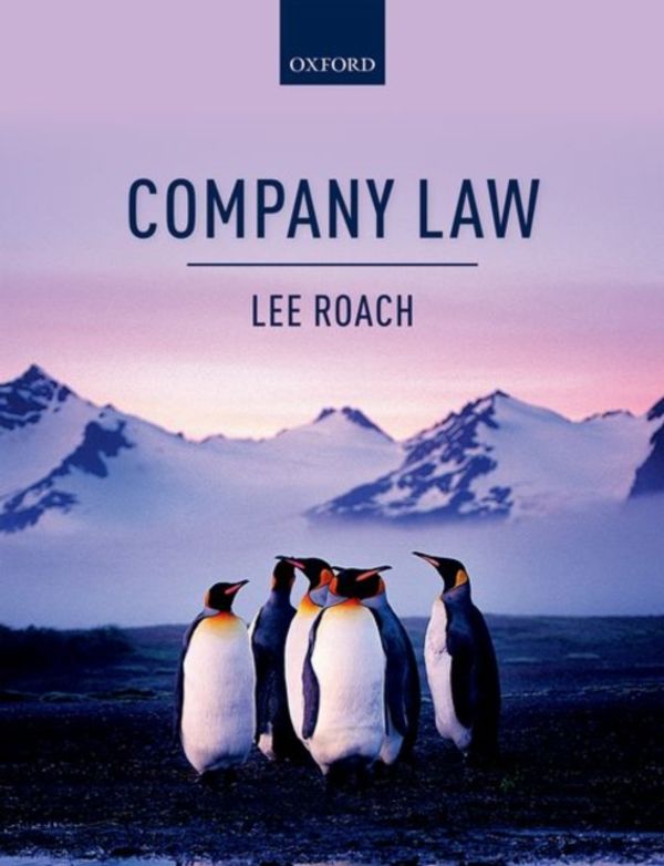 Cover Art for 9780198786634, Company Law by Dr Lee Roach