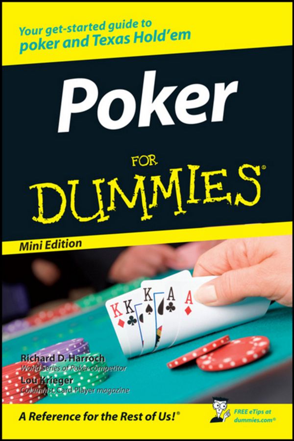 Cover Art for 9781118042427, Poker For Dummies®, Mini Edition by Richard D. Harroch, Lou Krieger