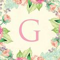 Cover Art for 9781699770474, G: Traditional watercolor, stylish, decorative and simple floral capital letter monogram lined notebook, pretty, cute and suitable for women and ... 100 college ruled pages 8.5 x 11 size. by Tim Bird