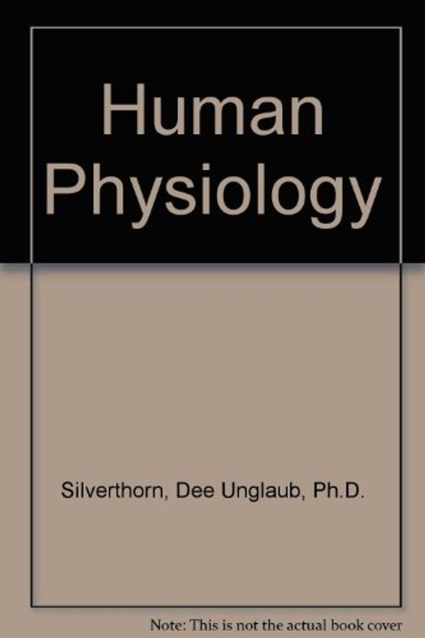 Cover Art for 9780139306112, Human Physiology by Dee Silverthorn