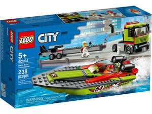 Cover Art for 5702016617887, Race Boat Transporter Set 60254 by LEGO