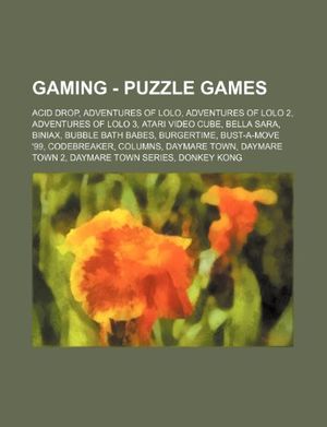 Cover Art for 9781234810535, Wikia Gaming - Puzzle Games by Source Wikia