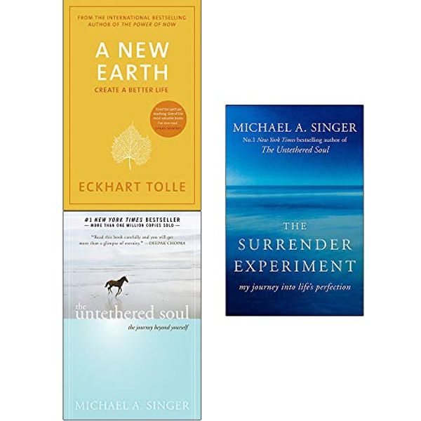 Cover Art for 9789123781300, A New Earth, Untethered Soul, The Surrender Experiment 3 Books Collection Set by Eckhart Tolle, Michael A. Singer