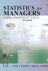 Cover Art for 9788120337770, Statistics for Managers Using Microsoft Excel (International Edition) Edition: Fifth by David Levine David Stephan Timothy Krehbiel Mark Berenson