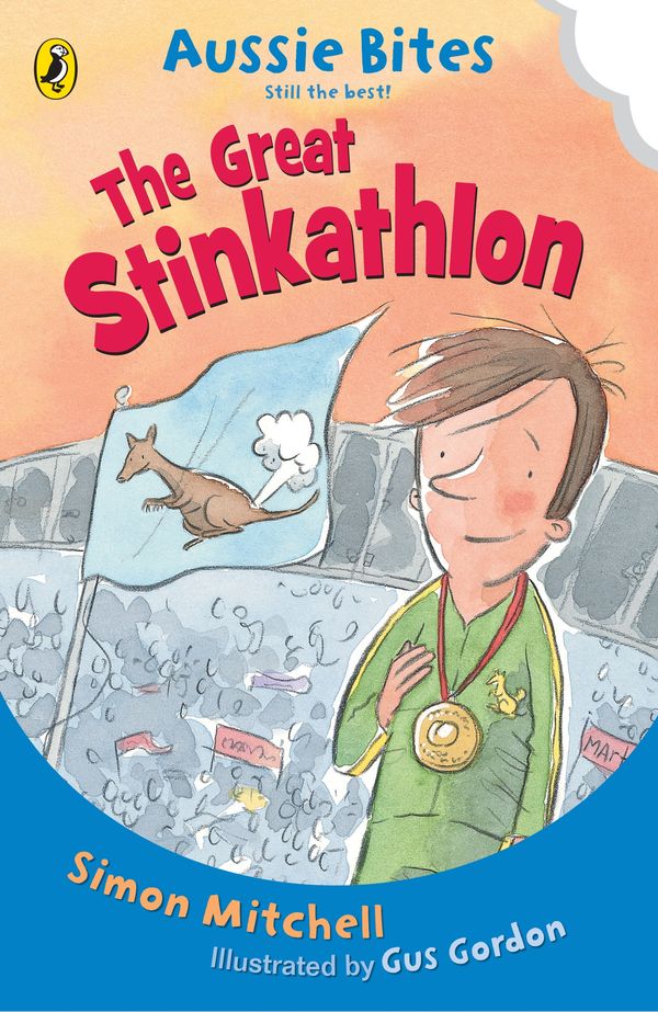 Cover Art for 9781742535814, The Great Stinkathlon: Aussie Bites by Simon Mitchell, Gus Gordon