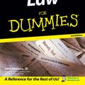 Cover Art for 9780764558306, Law For Dummies by John Ventura